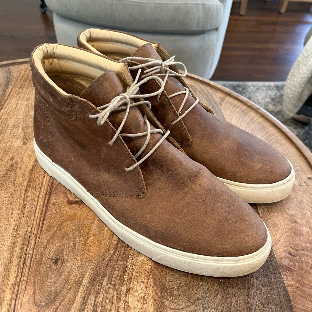 Nisolo Everyday Mid Top Sneaker Size 13 - Picture 6 of 6
